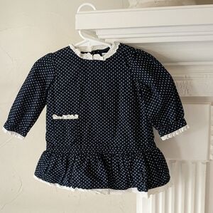 Ralph Lauren | Floral Lace Trim Dress